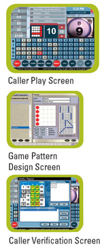 E-max Elite User Interface Screens