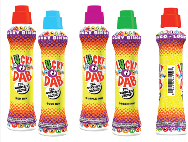 Lucky Dab - Red, Blue, Purple and Green