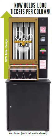 Nevada Gold Ticket Dispenser