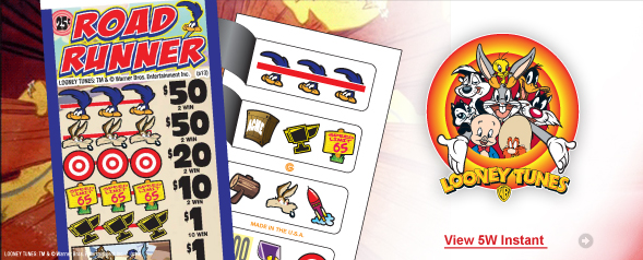 Looney Tunes 5 Window Tickets