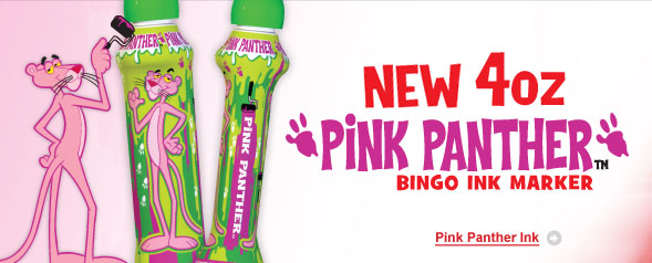 NEW Pink Panther Bingo Ink Daubers
