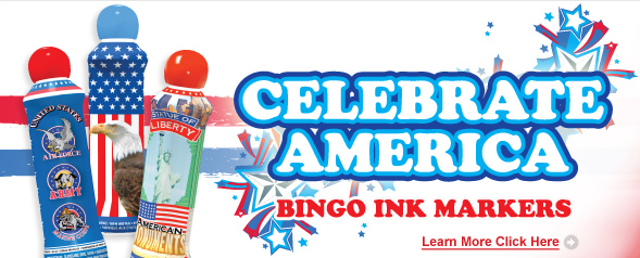 Celebrate America Bingo Ink Daubers