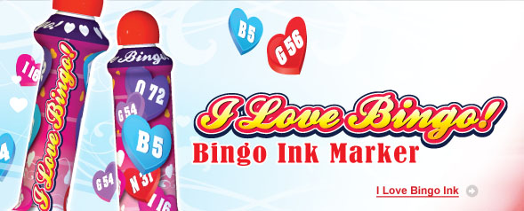 I Love Bingo Ink Daubers