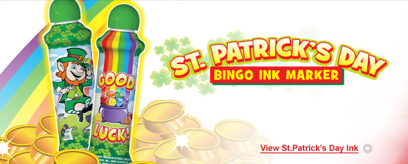 St. Patrick's Day Bingo Ink Daubers