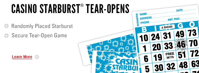 Casino Starburst Tear Opens