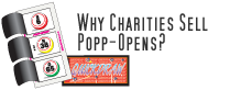 Why Charities Sell Popp-Opens?